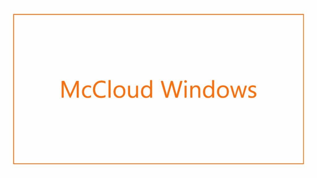 mccloud-windows