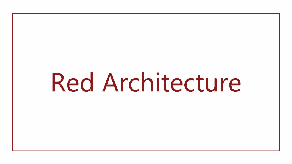 red-architecture