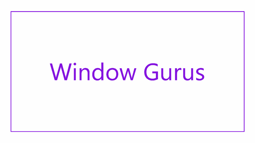 window-gurus