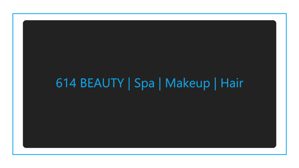614-beauty-spa-makeup-hair-logo