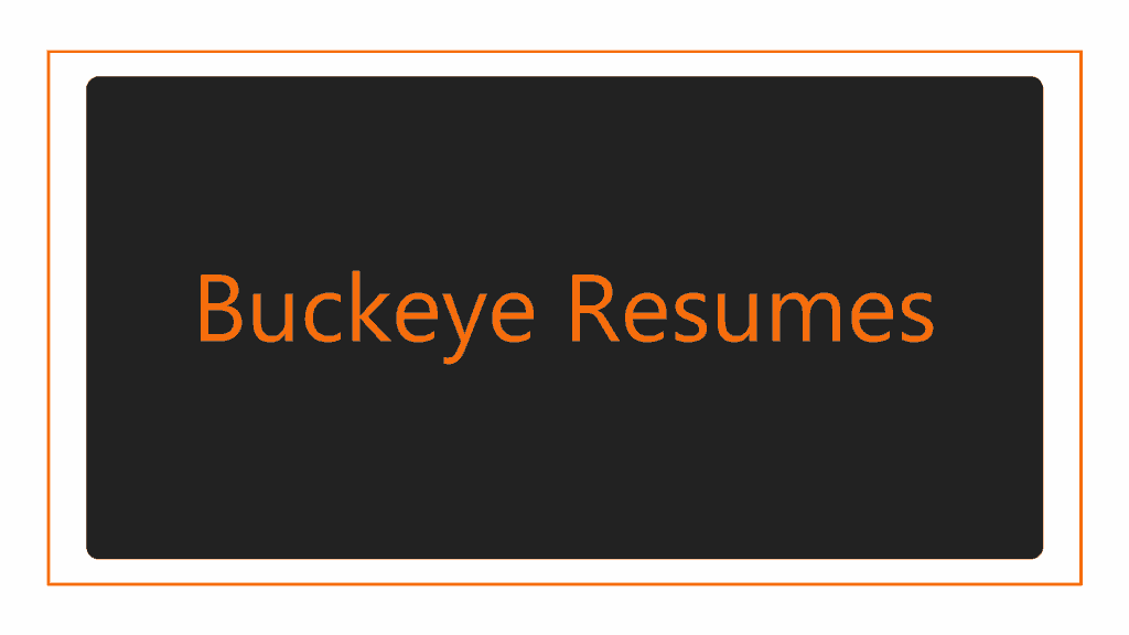 buckeye-resumes
