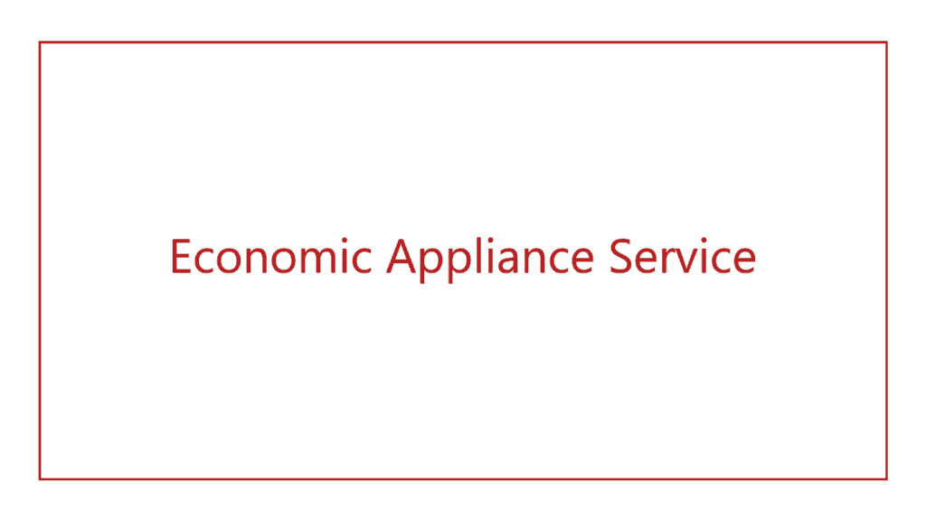 economic-appliance-service