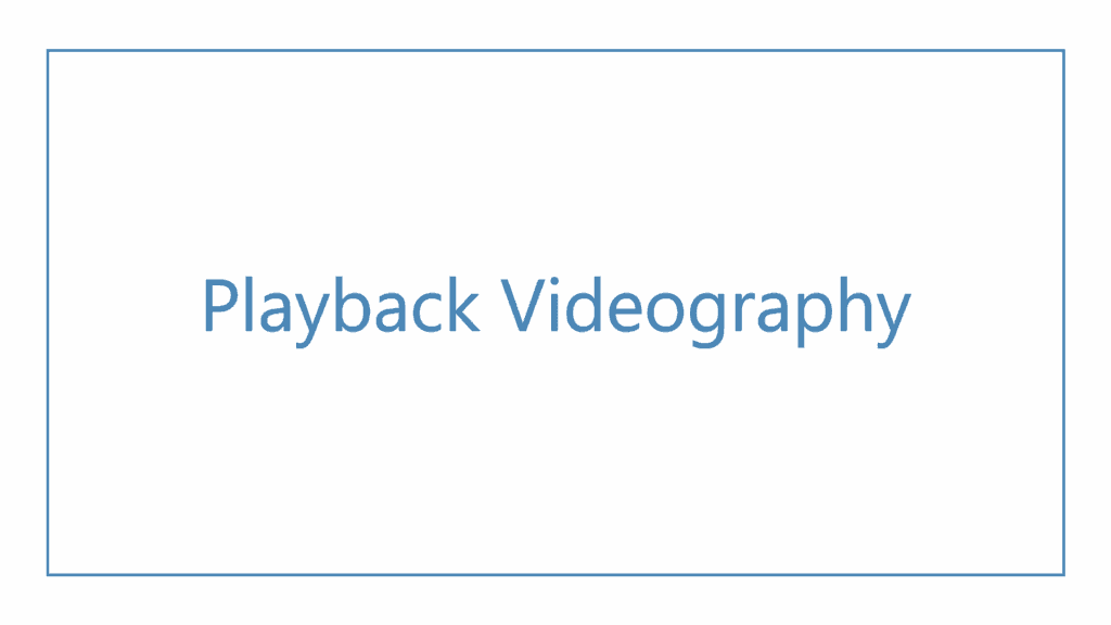 playback-videography