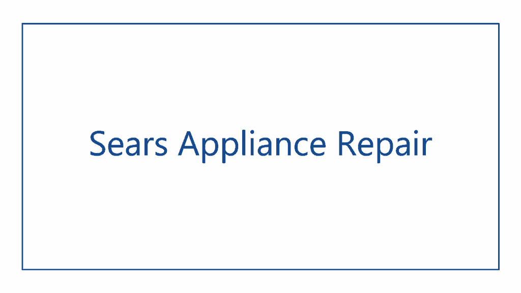 sears-appliance-repair