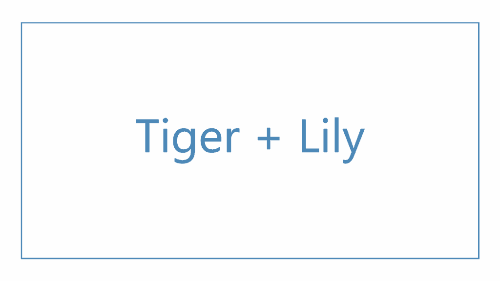 tiger-lily