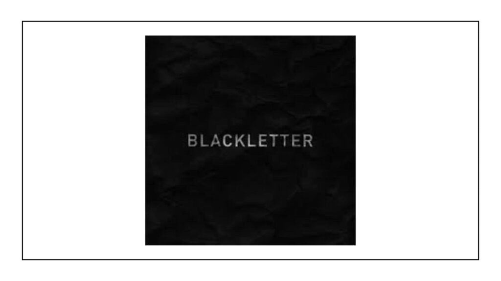 blackletter