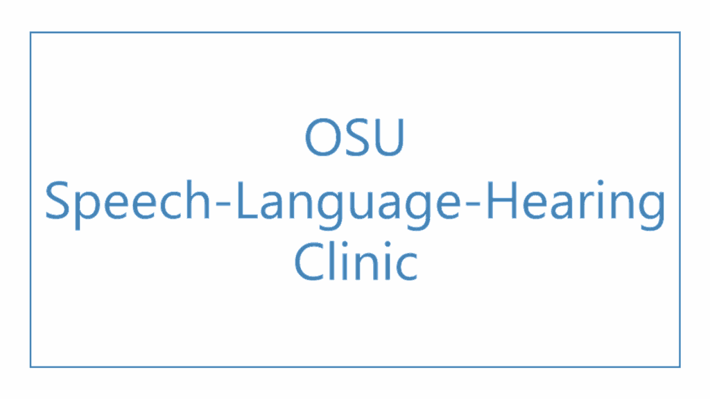 osu-speech-language-hearing-clinic
