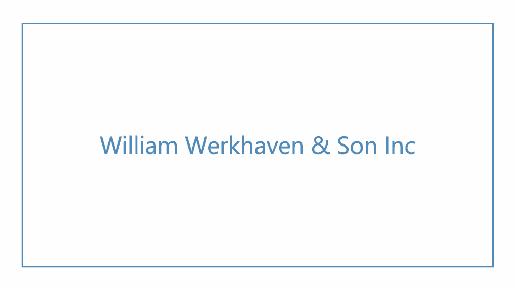 william-werkhaven-son-inc
